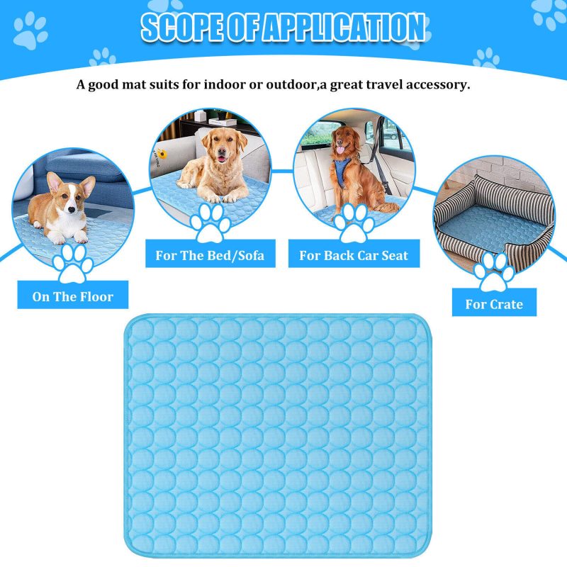 Pet Cooling Mat Cool Pad Cushion Dog - Image 9