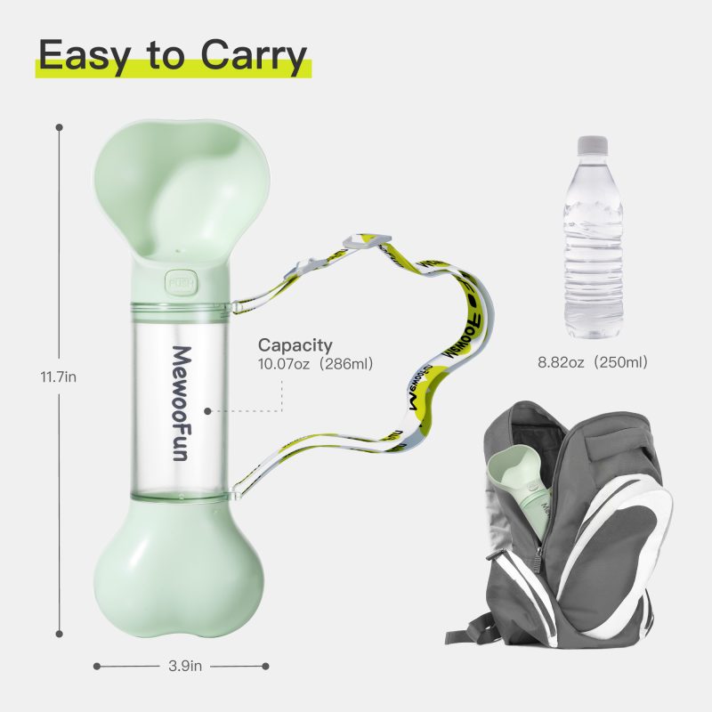 Mewoofun Pet Dog Water Bottle Feeder - Image 6