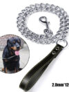 1PCS 1.2m Metal Chain Dog Lead Pet Puppy Leash - Image 2