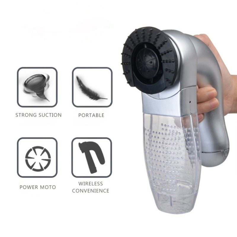 Electric Pet Hair Remover Device Cleaning - Image 2