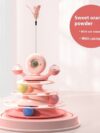 4 Levels Cat Toy Tower Turntable Roller Balls - Image 7