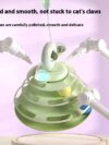4 Levels Cat Toy Tower Turntable Roller Balls - Image 9