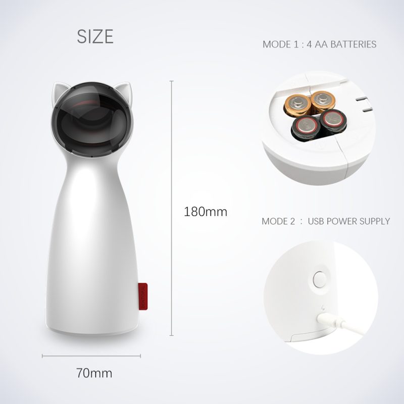 Creative Cat Pet LED Laser Funny Toy - Image 2