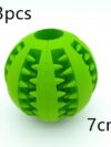 Pet Slow Feeder Dog Toy Cute Funny Rubber Dog Ball Toy - Image 7