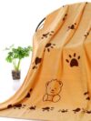 Dog Bath Towel Super Absorbent Bath Towel - Image 3