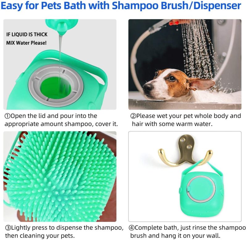 Pet Dog Shampoo Massager Brush Cat - Image 8