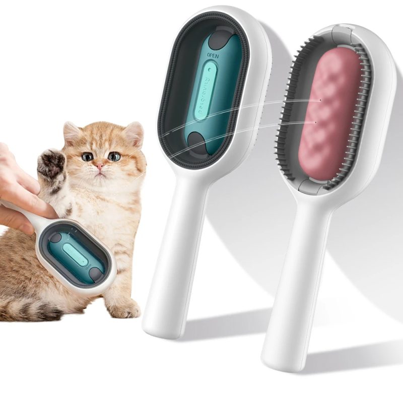 Cat Hair Brush With Water - Image 4