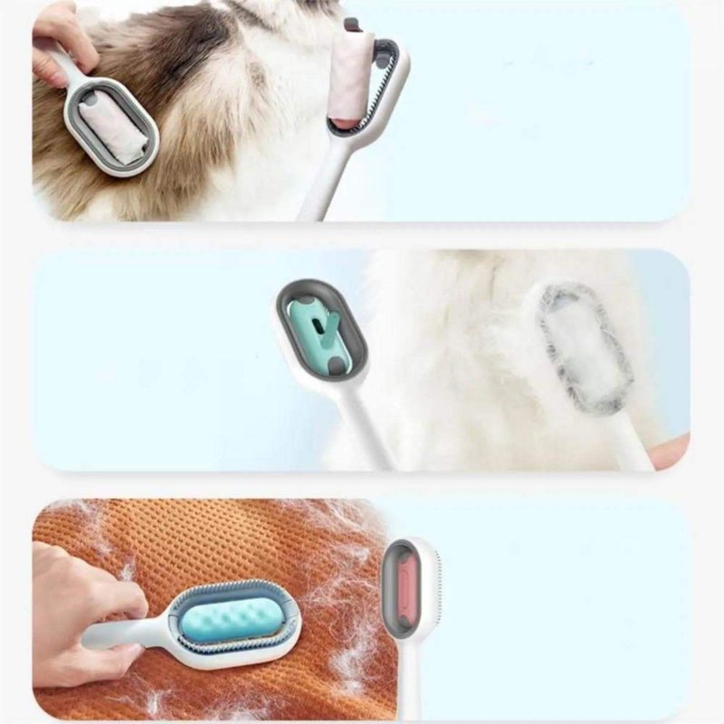Cat Hair Brush With Water - Image 8