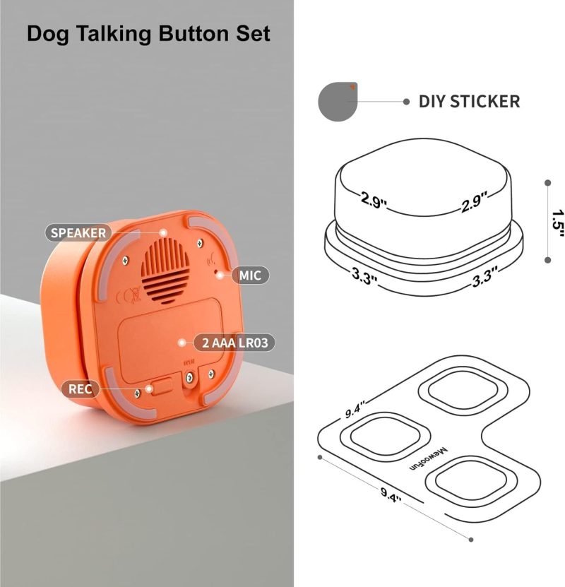 MEWOOFUN Dog Talking Buttons Set - Image 6
