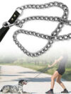 1PCS 1.2m Metal Chain Dog Lead Pet Puppy Leash - Image 10