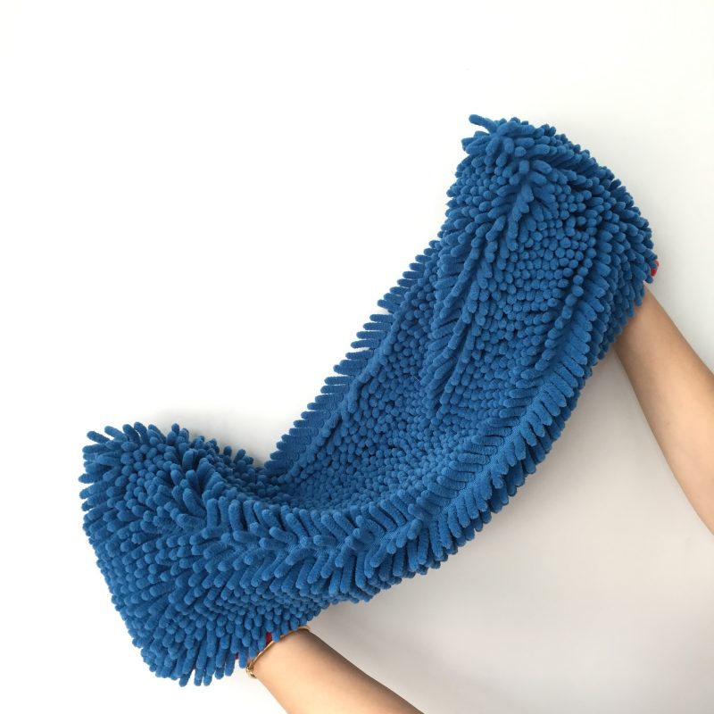 Pet Bathing Dry Hair Towel Chenille Quick-drying Extra Large Absorbent Towel - Image 6