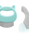 Pet Hair Removal Massaging Shell Comb - Image 3