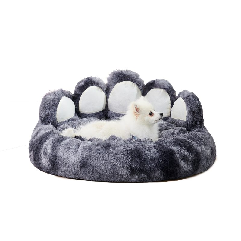 Cute Dog Bear Paw Shape Dog Bed - Image 8