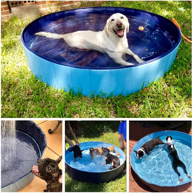 Foldable Dog Pool Pet Bath Swimming Tub Bathtub - Image 5