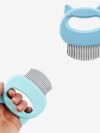 Pet Hair Removal Massaging Shell Comb - Image 4