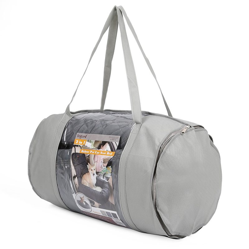 2 In 1 Pet Dog Carrier Folding Car Seat Pad - Image 7