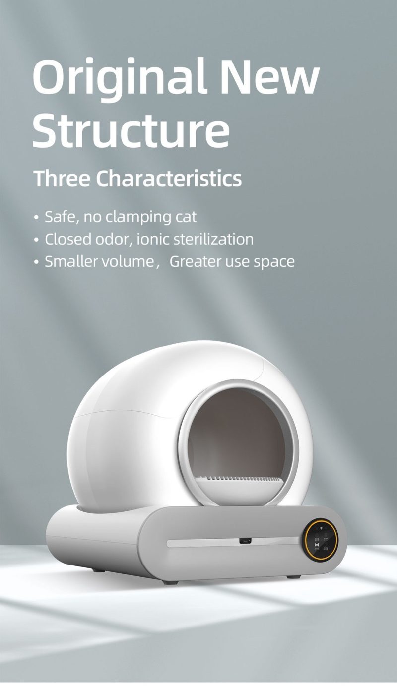 Automatic Litter Box Cat Toilet Smart Pooper Scooper - Image 7