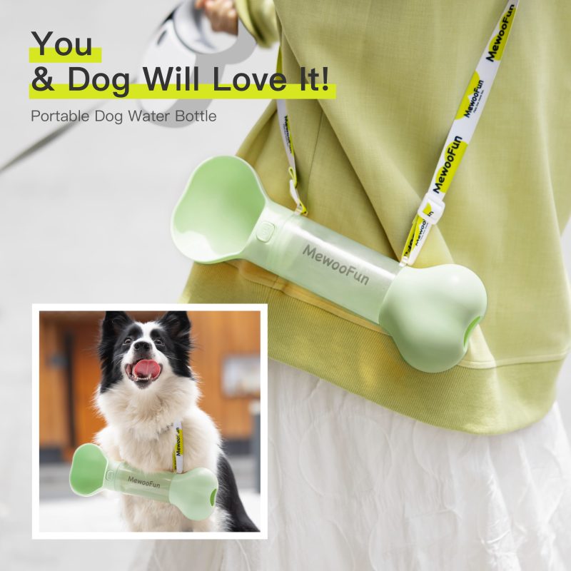 Mewoofun Pet Dog Water Bottle Feeder - Image 5