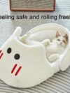 Portable Plush Slipper Cat Bed Pet Mattress Warm Soft Comfortable Basket Sleeping Bag Nest Beds For Cat And Dog Pet Accessories - Image 2