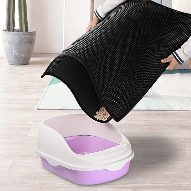 Kitty Cat Litter Mat Trapping Honeycomb Double - Image 4