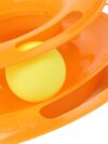 Pet Cat Crazy Ball Disk Interactive Toys Amusement Plate Trilaminar Funny Toy - Image 10