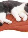 Cat Mattress Leaf Shape Cat Nest Cat And Dog Double-Sided Available Floor Mat Cover Pad Warm And Comfortable Cartoon Cat Bed Indoor Warm Accessories - Image 8