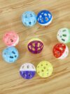 Pet Cat Toy Hollow Out Plastic Bell Interactive Sounding Supplies - Image 2