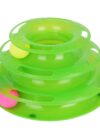 Pet Cat Crazy Ball Disk Interactive Toys Amusement Plate Trilaminar Funny Toy - Image 4