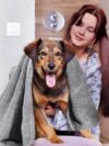 Super Absorbent Dog Bath Towels For Fast Drying - Soft Microfiber Towel For Dogs And Cats - Image 3
