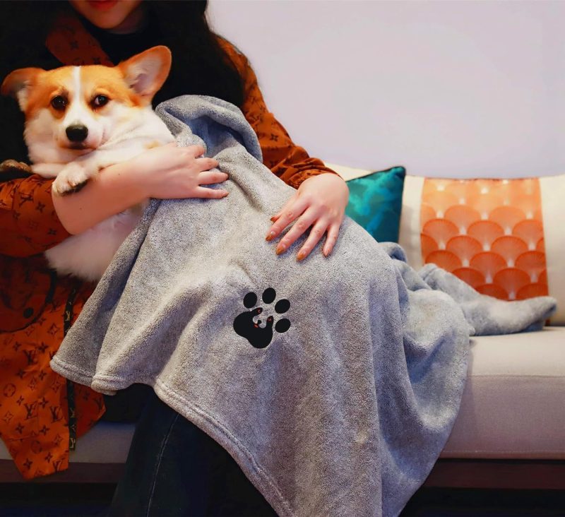 Super Absorbent Dog Bath Towels For Fast Drying - Soft Microfiber Towel For Dogs And Cats - Image 7