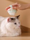 Pet Silicone Bath Massage Scrub Bath Brush For Cats - Image 6