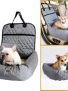 2 In 1 Pet Dog Carrier Folding Car Seat Pad - Image 9