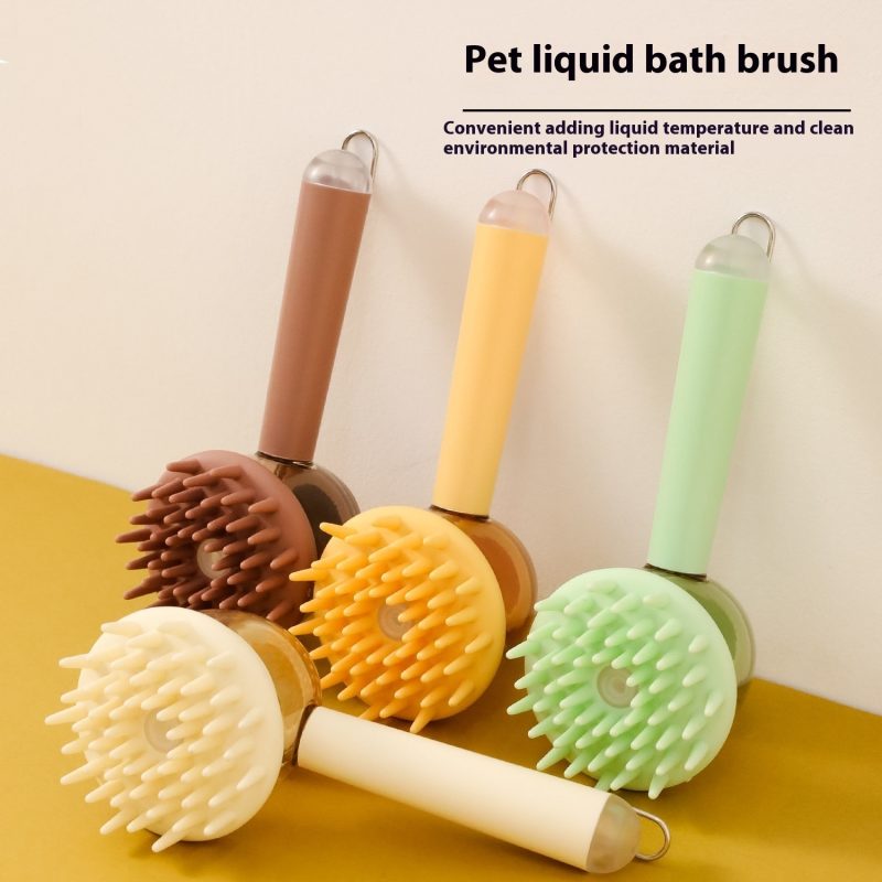 3 In 1 Pets Bath Brush For Dogs - Image 7
