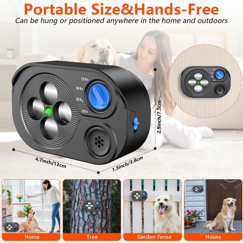 Automatic Ultrasonic Bark Stopping And Dog Training Device - Image 7