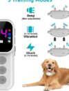 Remote Control Pet Color Screen Dog Training Bark-stop Trainer - Image 4