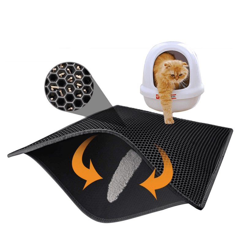 Kitty Cat Litter Mat Trapping Honeycomb Double - Image 8