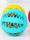 Pet Slow Feeder Dog Toy Cute Funny Rubber Dog Ball Toy - Image 10