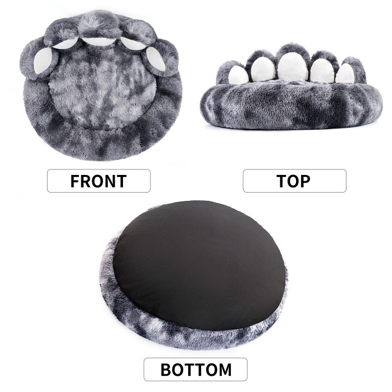Cute Dog Bear Paw Shape Dog Bed - Image 7