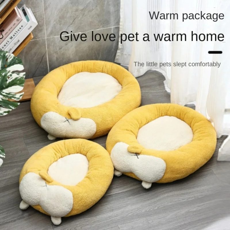 Corgi Shaped Bed For Dog Cat Soft Pet Kennel Cute Cat Nest Dogs Basket Sofa Puppy Sleeping Mat Pet Accessories - Image 7