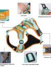 Dog Chest And Back Reflective Commuter Hand Holding Rope - Image 2