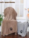 Super Absorbent Dog Bath Towels For Fast Drying - Soft Microfiber Towel For Dogs And Cats - Image 10