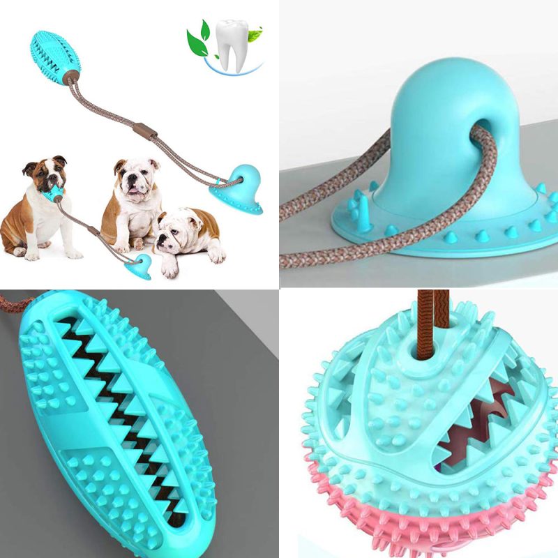 Dog Toys Silicon Suction Cup Tug Interactive - Image 2