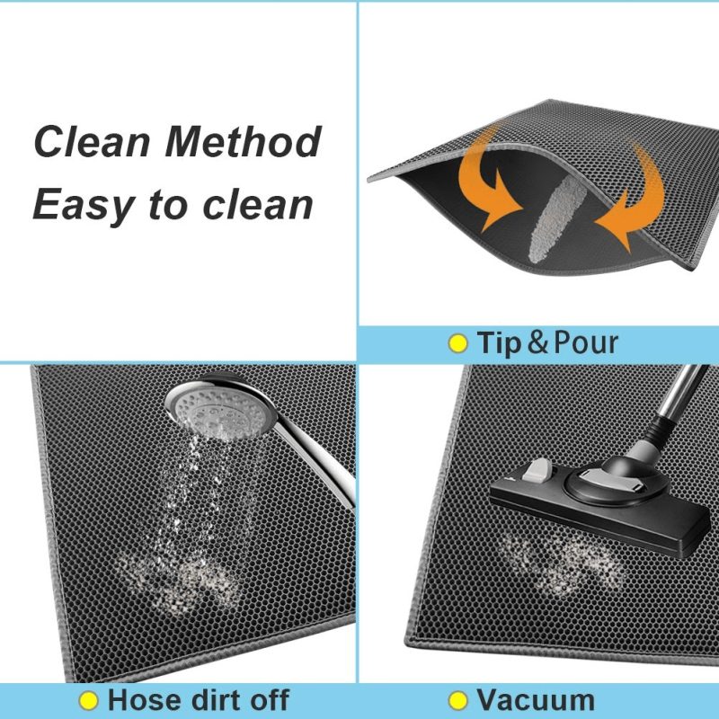 Kitty Cat Litter Mat Trapping Honeycomb Double - Image 2