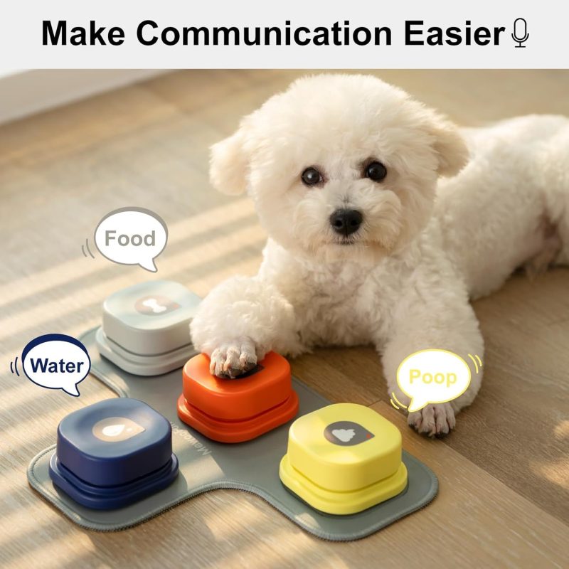 MEWOOFUN Dog Talking Buttons Set