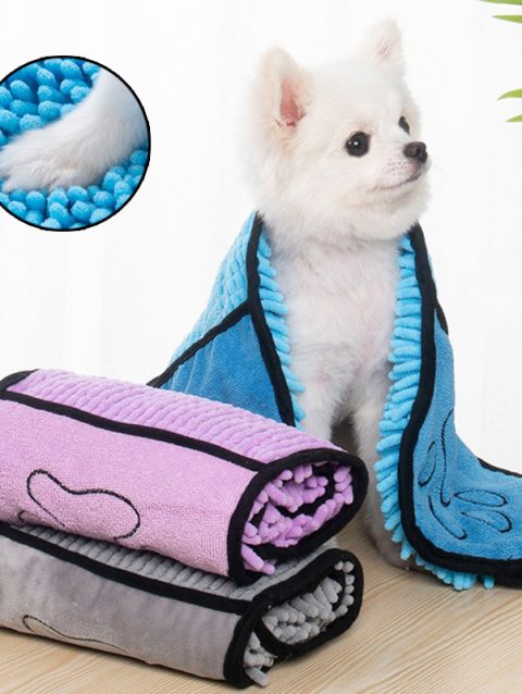 Dogs Cats Towels Super Absorbent Dog