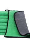 Two Color Double Sided Cleaning Car Wash Towel - Image 6