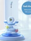 4 Levels Cat Toy Tower Turntable Roller Balls - Image 6