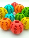 Pet Slow Feeder Dog Toy Cute Funny Rubber Dog Ball Toy - Image 9