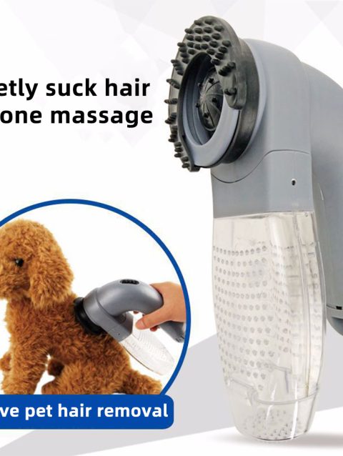 Electric Pet Hair Portable Pet Massage Cleaning Vacuum Cleaner