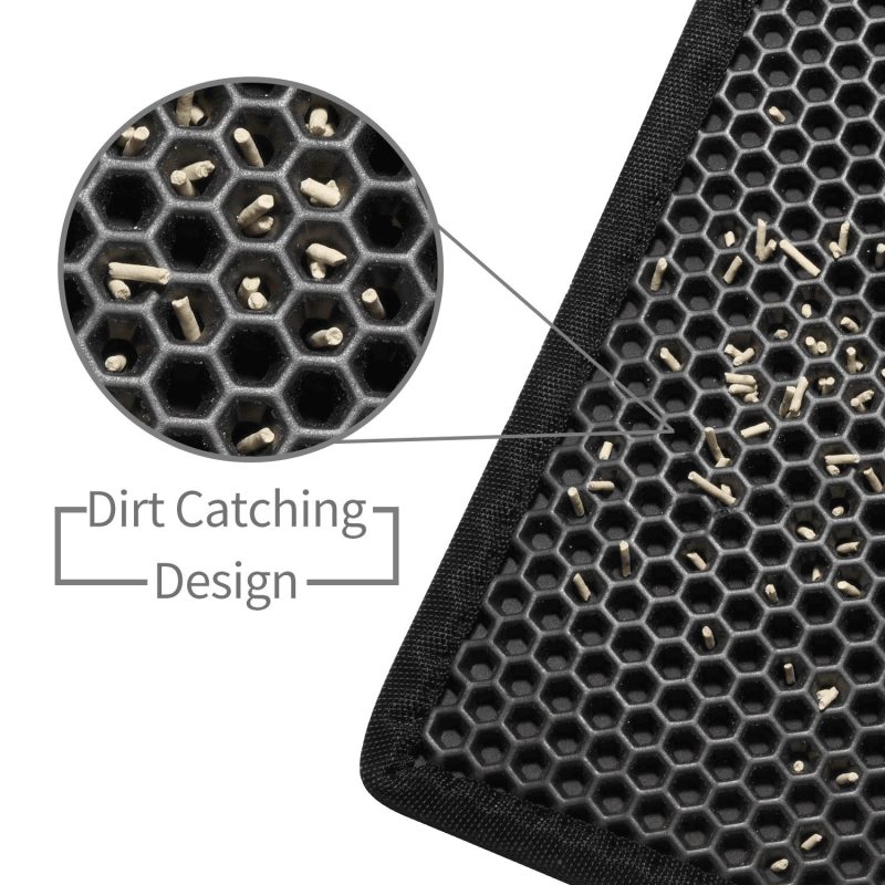 Kitty Cat Litter Mat Trapping Honeycomb Double - Image 7